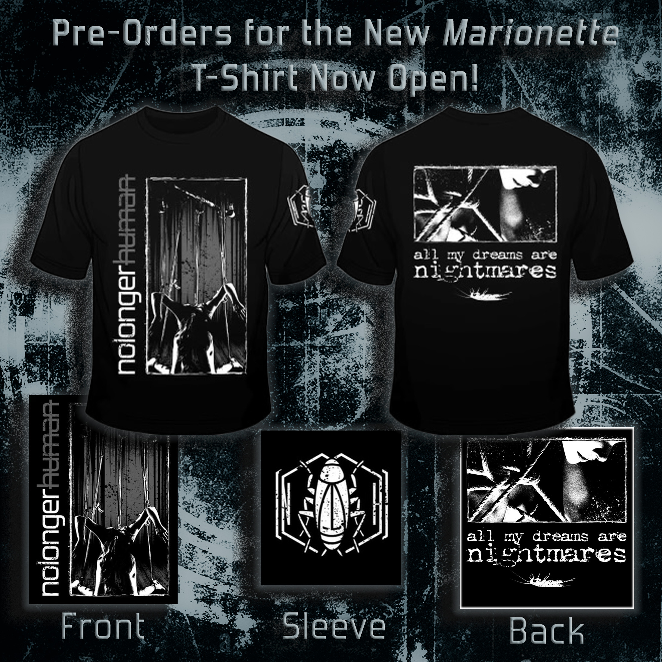 Marionette T-Shirt Pre-Orders Now Live